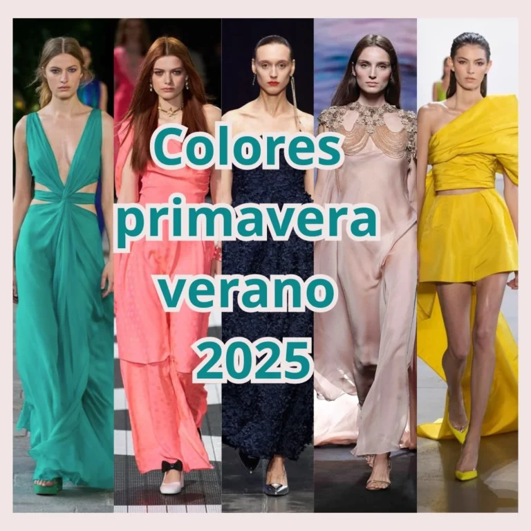 Tendencia en colores primavera verano 2025