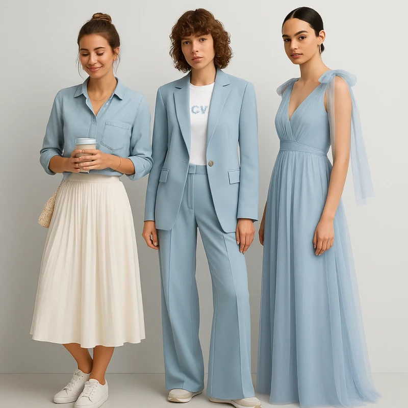 Aura Azul Colores de moda verano 2026