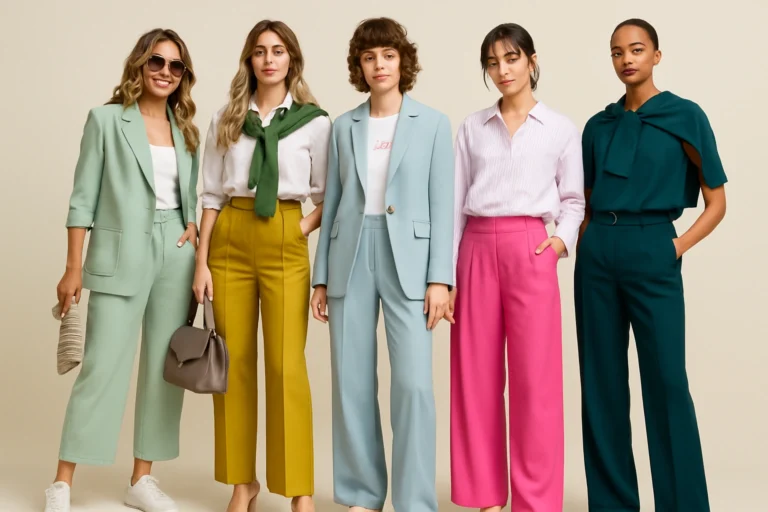 Colores de moda primavera Verano 2026 Tendencias