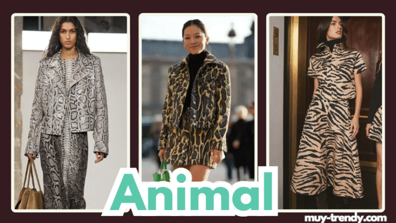 Animal Print Estampados moda 2026