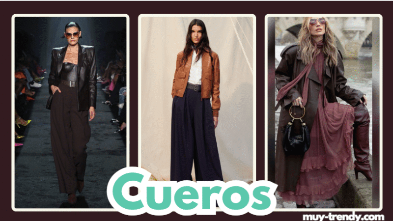 cueros Telas moda 2026