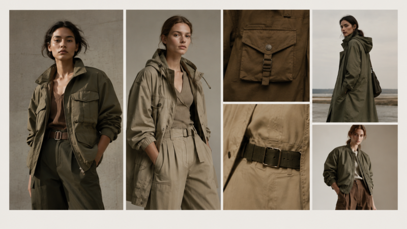 militar tendencias 2027 moda mujer